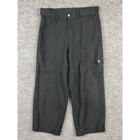 Columbia Pants - 4/$20 Columbia GRT Lightweight Cropped Pants Women's 28" Black Belt Loops Pocket